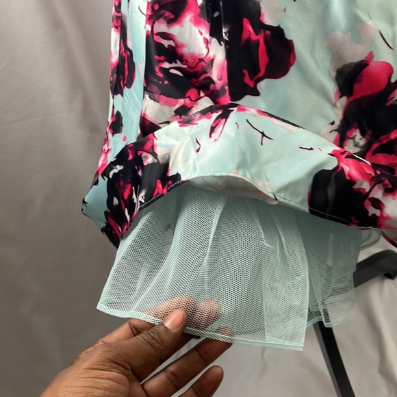 Blondie nites by Stacy Sklar floral print skirt size 1 (xtra small) - Picture 5 of 15